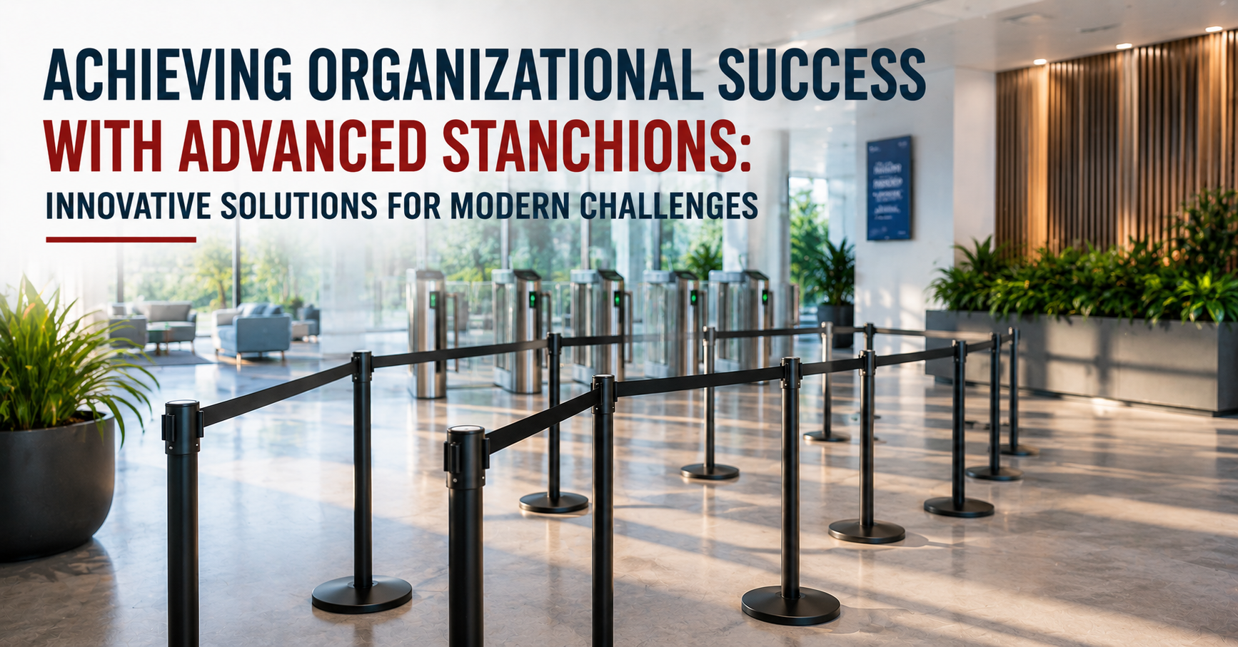 Achieving Organizational Success with Advanced Stanchions: Innovative Solutions for Modern Challenges