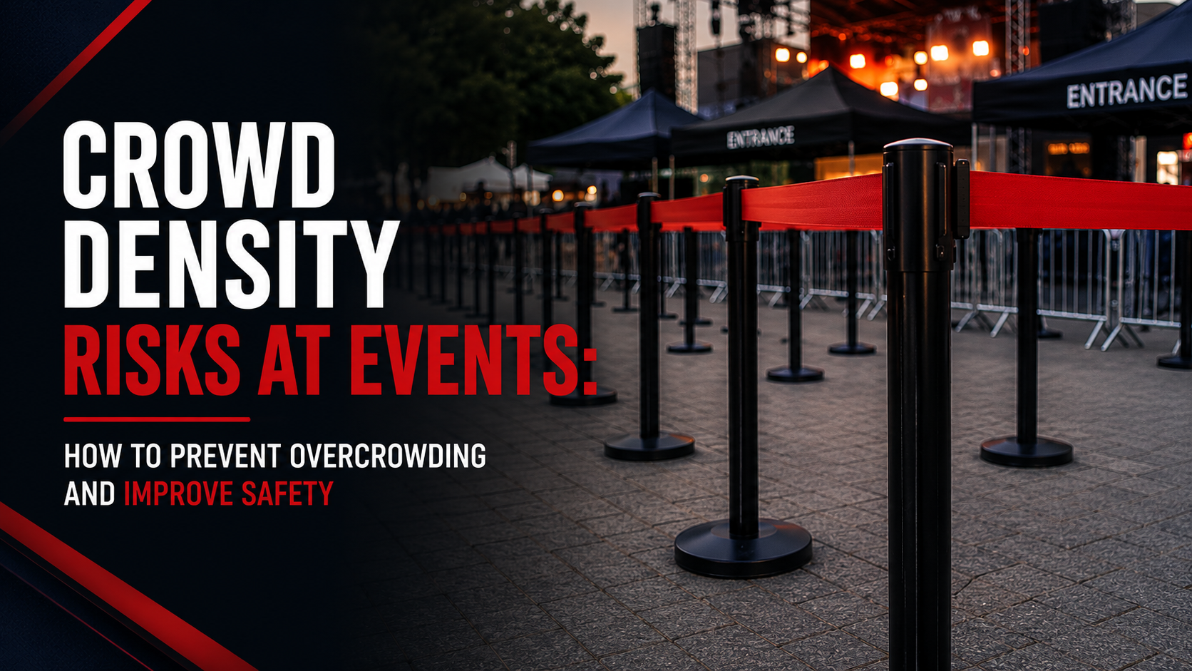 Crowd Density Risks at Events: How to Prevent Overcrowding and Improve Safety